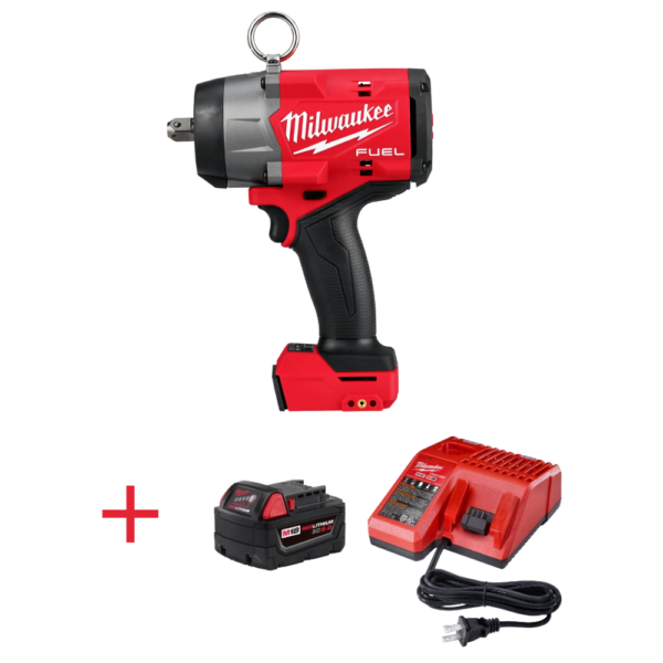 Llave de impacto M18 Fuel + Bateria y cargador 2966-20 milwaukee