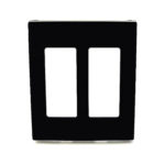 Placa-de-2-módulos-Negro-053-80309-0SE