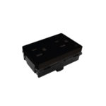 Receptaculo-dúplex-2P+T-15A-127VCA-Negro-Royer-069-100-6288BK