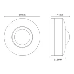 525-SE-2102.B-Sensor de-movimiento-360-Illux