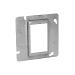 Sobretapa sencilla galvanizada de 1"