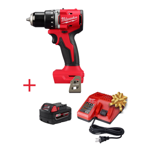 Taladro Atornillador Compacto sin Escobillas M18 Sin Accesorios Milwaukee 3601-20