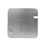 Tapa cuadrada galvanizada de 1/2 (13mm)