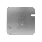 Tapa cuadrada galvanizada de 3/4