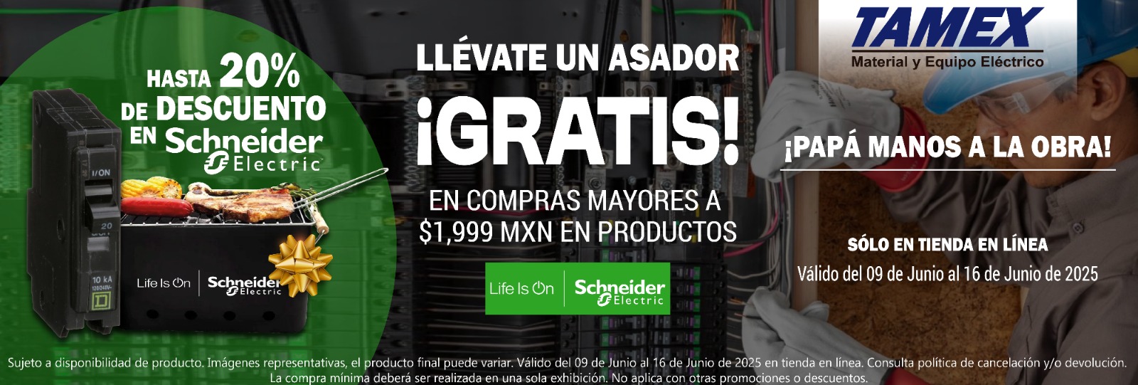 Banner Dia del Padre - Schneider