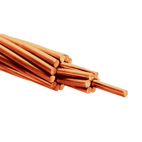 Cable de cobre desnudo Cal. 8 | 19 hilos | Corte por metro