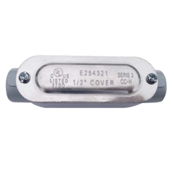 Condulet Serie 3 de Aluminio Libre de Cobre forma C-13 de 1/2". Eaton