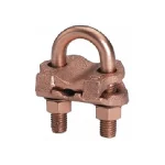 Conector tierra mecánico CU Unión cable o varilla 4 AWG-2/0AWG Burndy