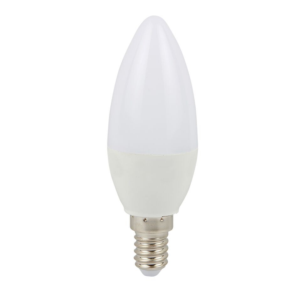 Sofocante Pareja Mencionar Foco LED vela E14 Luz cálida 4W Tecnolite - TAMEX